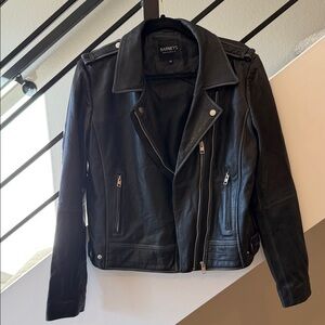 Barneys New York 100% Genuine Sheep Leather Jacket